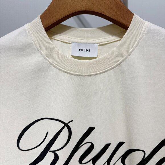 Rhude Heaven On Earth Beige T-shirt - Picture 3 of 6